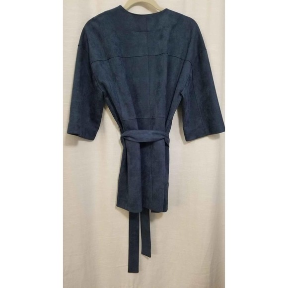 New with tags women's Chico's 1 soft blue suede like - Picture 5 of 8